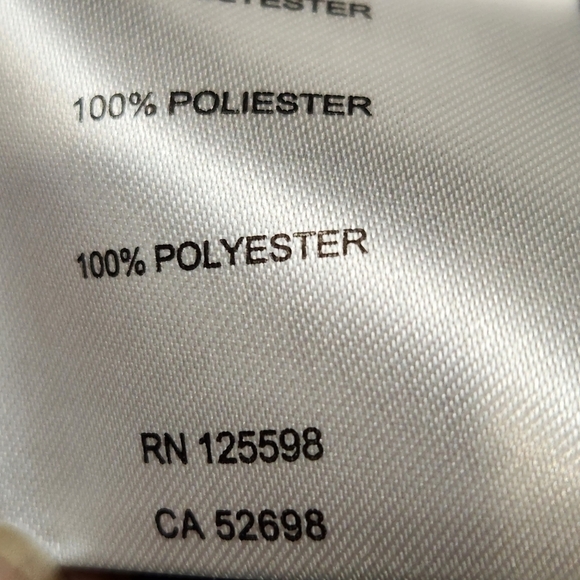 Tank Blouse Navy and White Blouse sleeveless Size L ELLEN TRACY - Picture 7 of 10